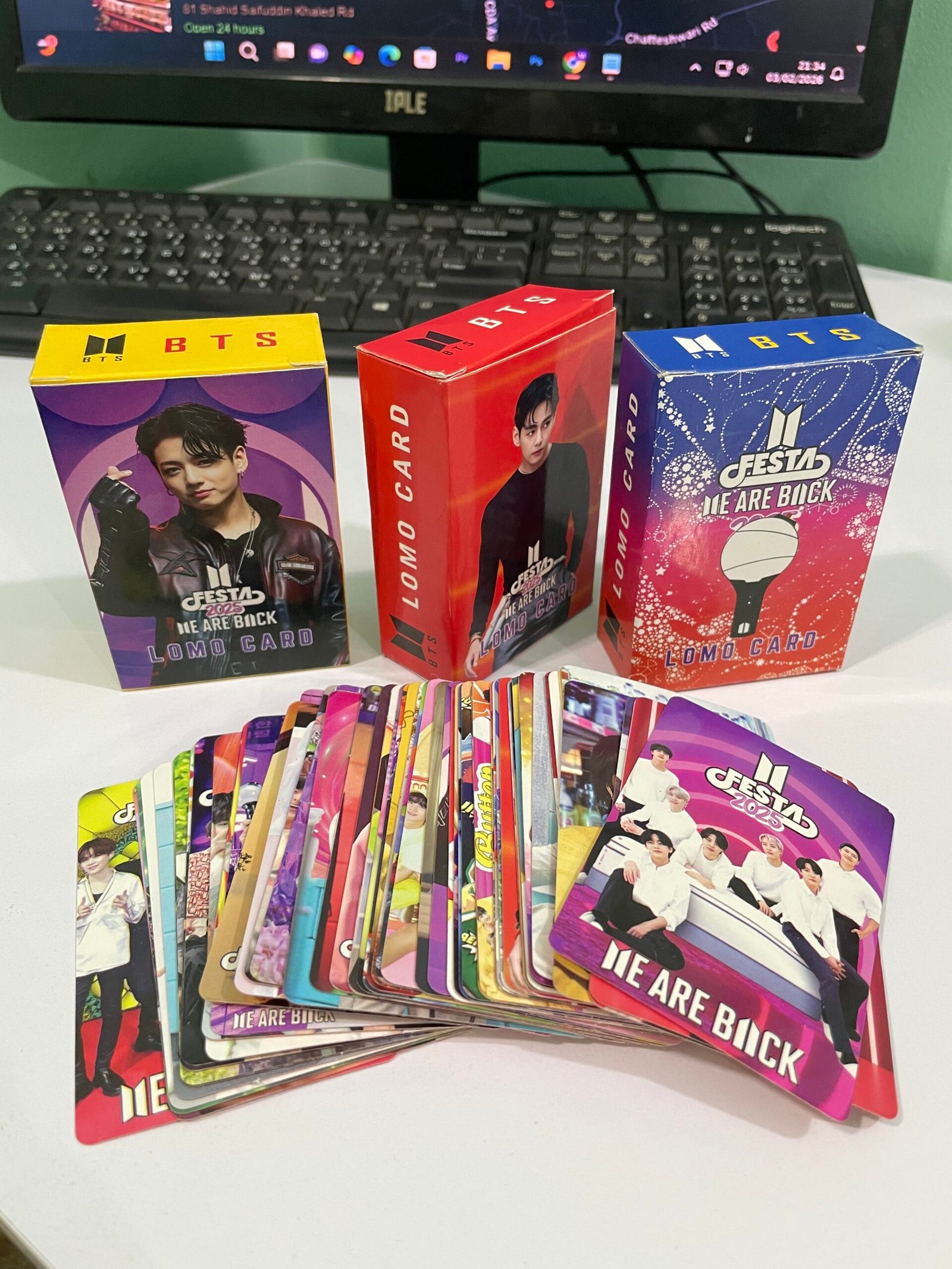 BTS 54 Pcs Lomo Card Box – Premium Photo Collection