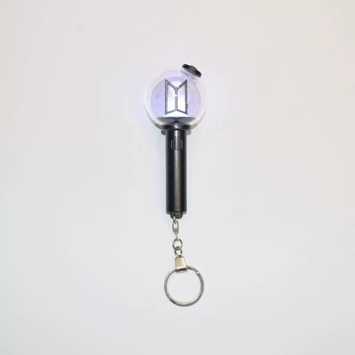 PRE_BOOKING!! ✨ BTS Lightstick keychain Ver 4 (Army Bomb) 💜 | Bluetooth Supported | Connect with Mobile 📱 (Copy) - Image 2